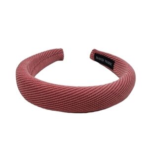 Wide fabric hand made headband hair accessories